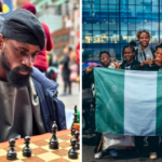 Tunde Onakoya and ChessinSlum Kids