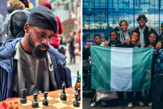Tunde Onakoya and ChessinSlum Kids